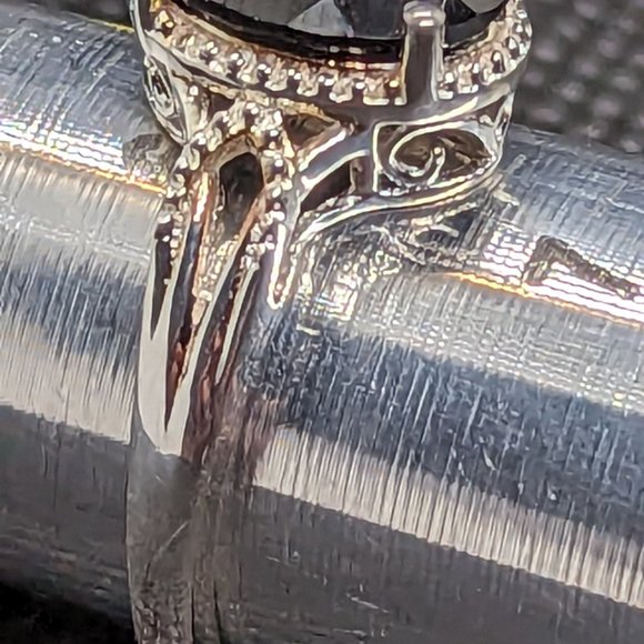 Black Spinel Ring - Picture 4 of 4